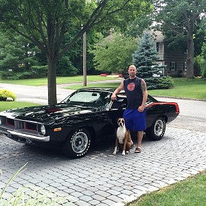 my old Cuda and new Roadrunner