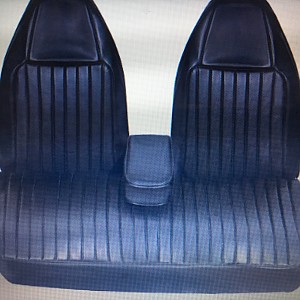 72-74 Dart split bench seat w/armrest