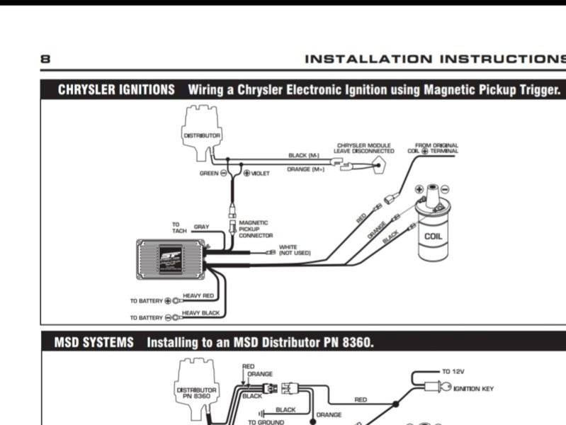 Msd Streetfire Ign In A 74 Duster Have, Msd Street Fire Ignition Box Wiring Diagram
