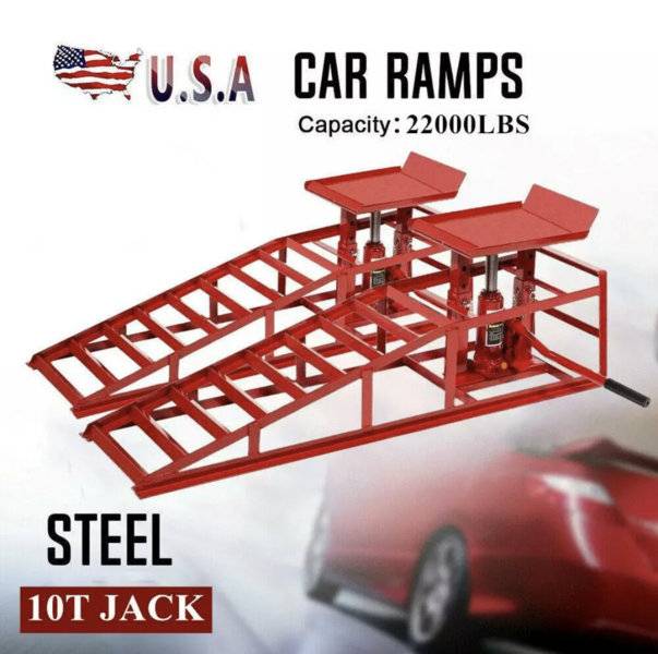 Car ramps w/ built in jacks? For A Bodies Only Mopar Forum