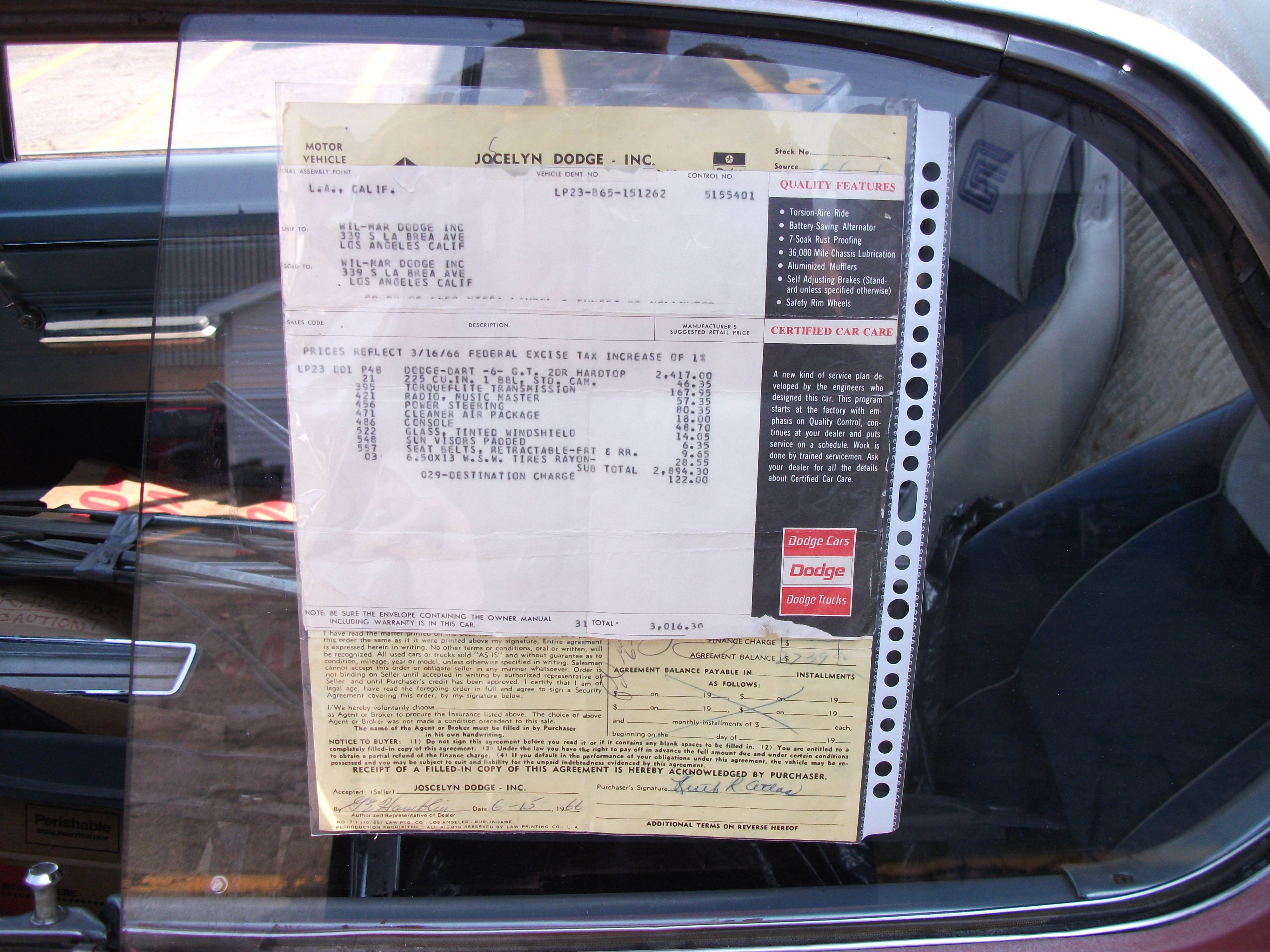 66 Dart new to the family! Spring 2010 004.jpg