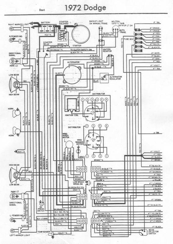 71 Dart Wiring Diagram