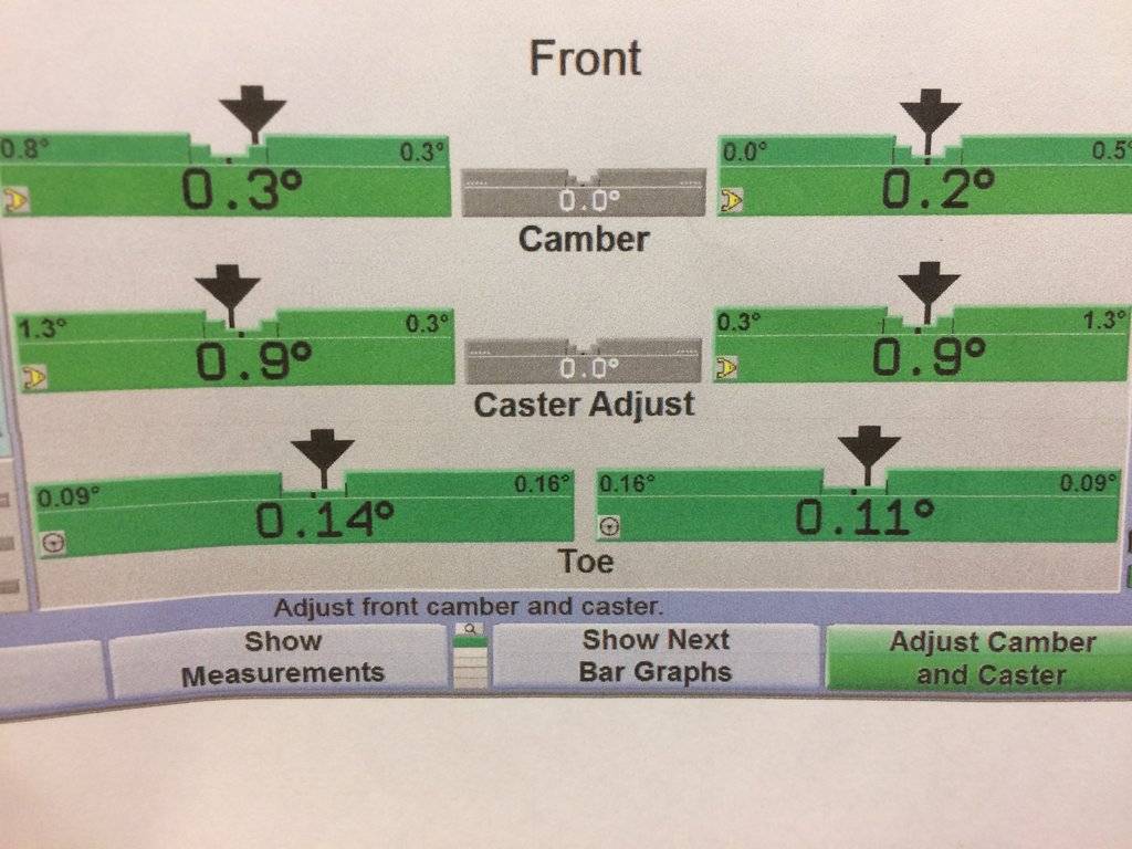 alignment specs after PRO TIRE in Shelton.JPG