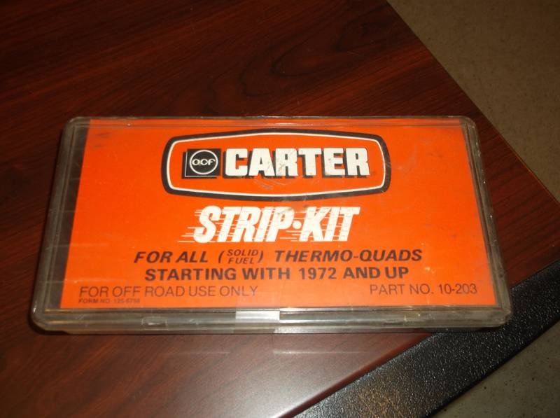Carter TQ strip kit NOS.jpg