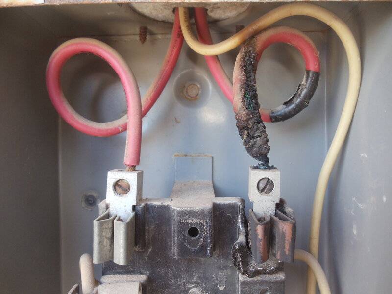 CFE panel burned wire.JPG