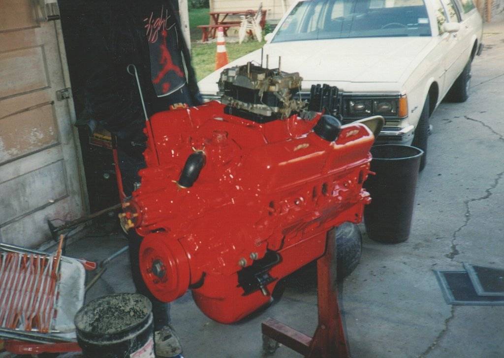 Dart engine  on stand.jpg