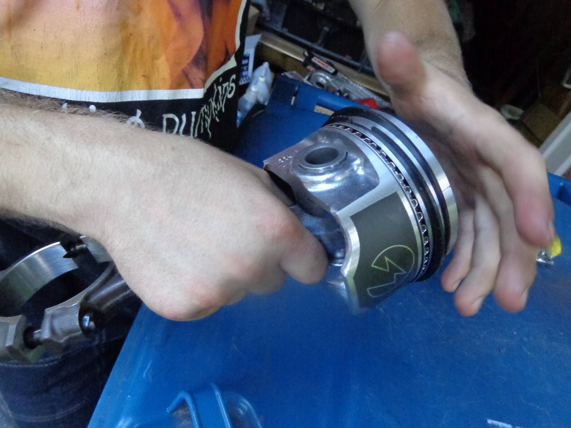 How to Rebuild a Small Block Part 6: Installing Rings on Pistons