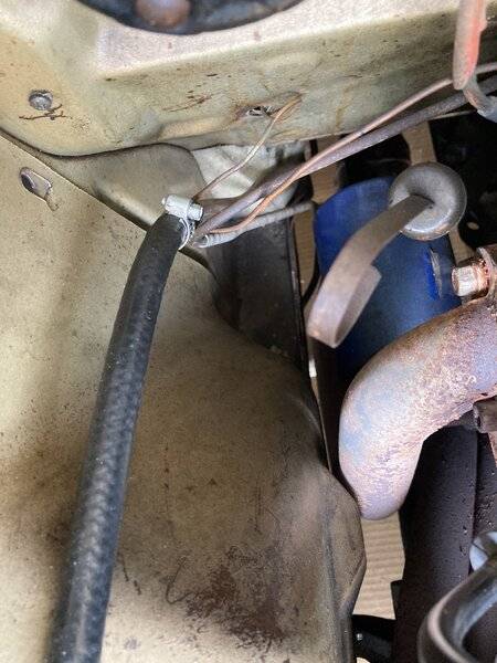 Fuel line at firewall.JPEG