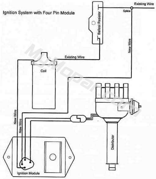 Electronic Ignition Distributor Wiring Diagram from www.forabodiesonly.com