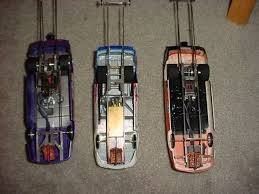 6 Cages and Slot Car Drivers & 3 Gesture Drivers  Dragsters 1/25 Drag Slot Car 