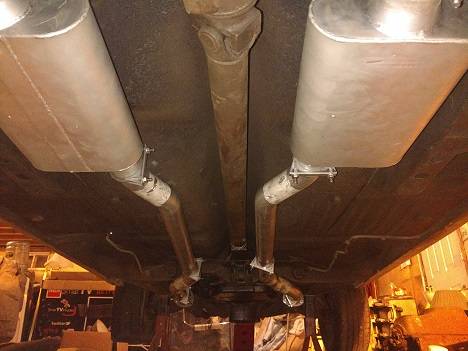 jegs 2 1 2 exhaust install for a