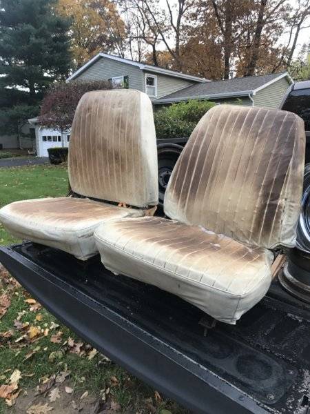 Sold 1968 Barracuda Bucket Seats With Tracks For A