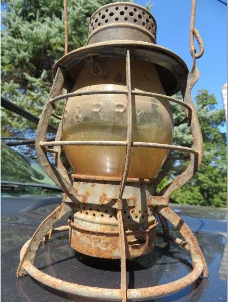 Philadelphia and Reading Railway lantern 1906 - 1908.JPG