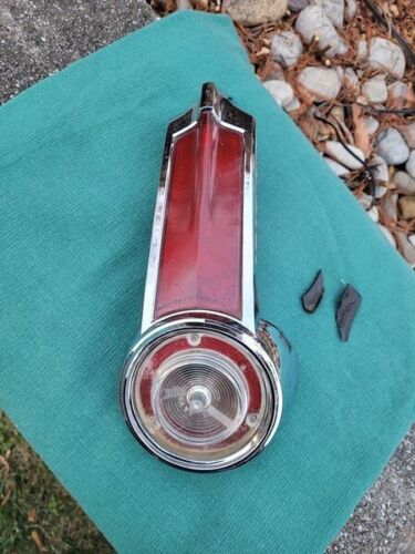 64 65 Barracuda 65 Valiant Passenger side taillight assembly w/ lenses - NICE!! - Picture 1 of 7