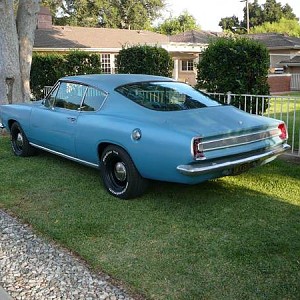 Ged’s 67 Barracuda build