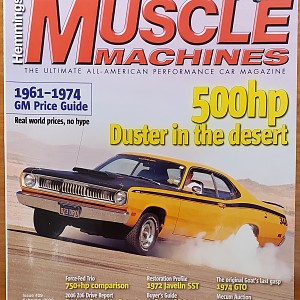 1971 340 Duster - Bahama Yellow