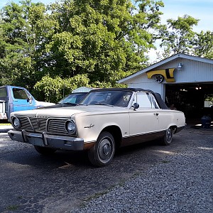 66 Valiant Signet Convertible