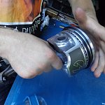 How to Rebuild a Small Block Part 6:  Installing Rings on Pistons