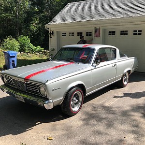 Kinda went overboard with this 1966 Barracuda