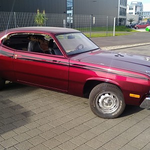 1973 Duster restauration and upcoming project 1966 Dodge Polara