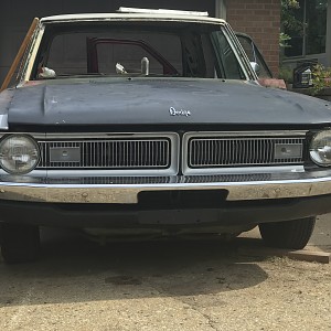 1970 Dodge Dart Custom Sedan F8-W1