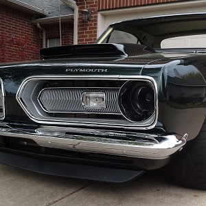 1968 Barracuda Notchback: Paint and Body 2014