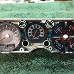 045 - Replacement Speedometer and Tach Installed - Speedo Needle Needs Touch Up.JPG