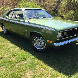 1972 Duster GF3 Green
