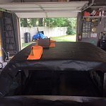 the vinyl top on a 72 dart