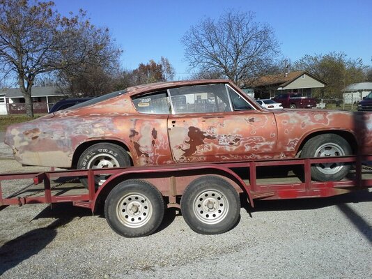 1967 Barracuda Restoration