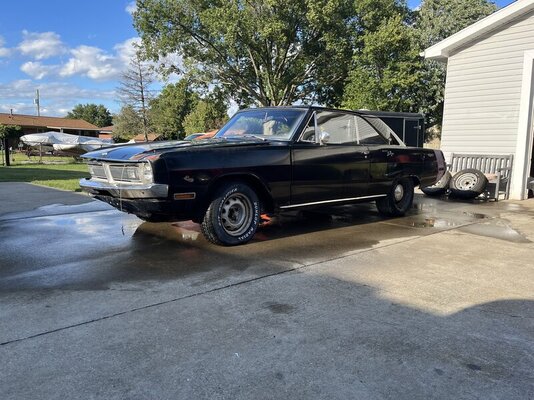 1970 Dart Swinger scat pac
