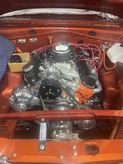 Engine is in!