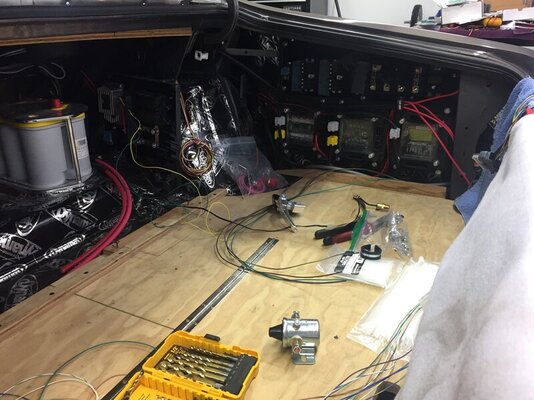 Infinity system installation in 1973 Duster