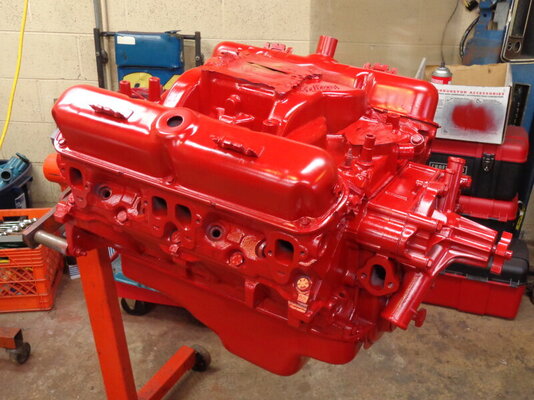 How to Rebuild a Small Block Part 20: Painting the Engine
