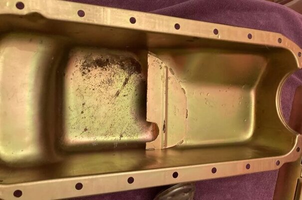 How to take the coating off a Milodon oil pan