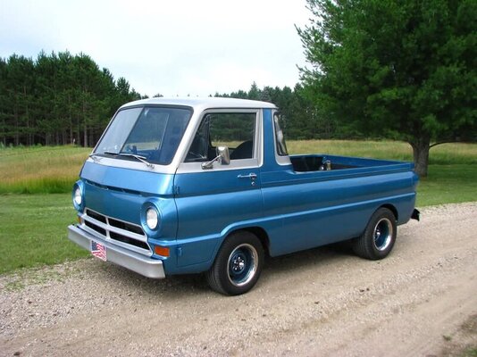 1968 Dodge A-100 (and other cars Dad restored)