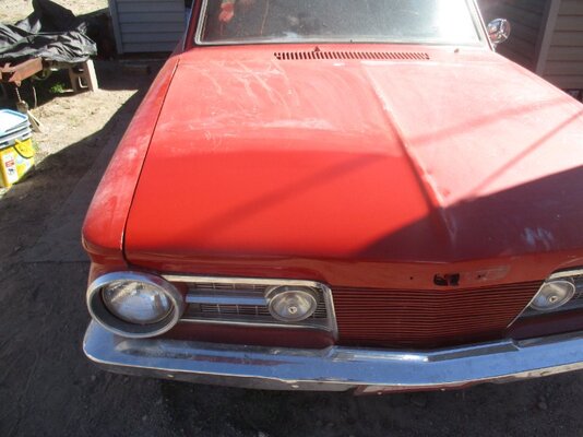 Hood damage painted.JPG