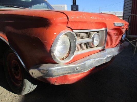 RF bumper and hd light ring damage.JPG