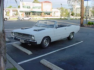 1967 Dodge Dart GT convertible