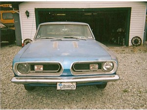 1967 Plymouth Barracuda Notchback