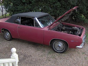 1967 Plymouth Barracuda convertible