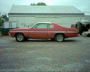1974 Plymouth Gold Duster