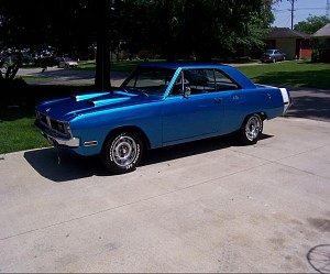 1970 Dodge Dart Swinger B5 blue 340