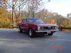 68 Plymouth Barracuda The Great River Road cruise