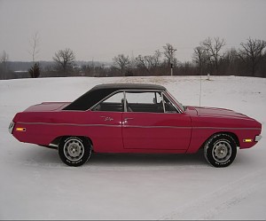 1970 Dart Swinger FM3 Panther Pink 318
