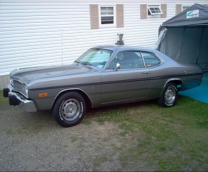 1973 DART SPORT 340, A5 SILVER, B5 INTERIOR