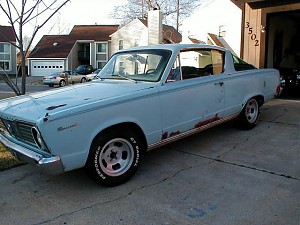 1966 Cuda Progress slow but moving forward finally.