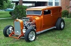 1928 DODGE VICTORY SIX STREETROD 354 HEMI-727-8 3/4" REAR