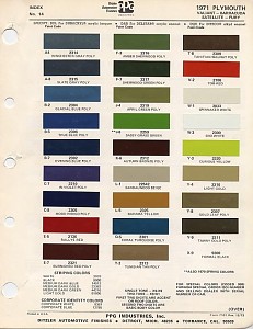 1971 Scamp - Color & Trim info