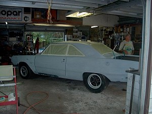 Pat Fogals 69 dart Hey pat lets paint that thing!!!!!